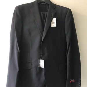 Saks fifth avenue pinstripe suit